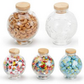 Globe Glass Jar Large w/Jelly Beans